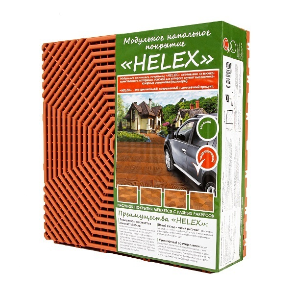 Модульное покрытие для садовых дорожек HELEX Артикул: HLT