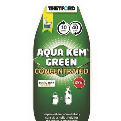 Жидкость для нижнего бака биотуалета Thetford AQUA KEM GREEN CONCENTRATED 0,75 л