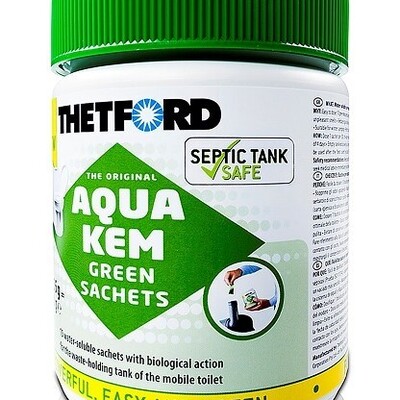 Порошок для биотуалетов Thetford Aqua Kem Green Sachets 15шт/уп