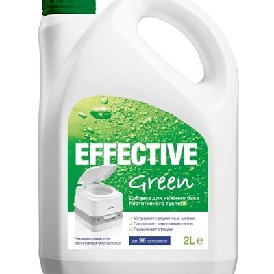 Жидкость для нижнего бака Thetford Effective Green 2л