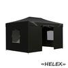 Шатер для дачи Helex 4342 S8.2, 3x4.5м черный