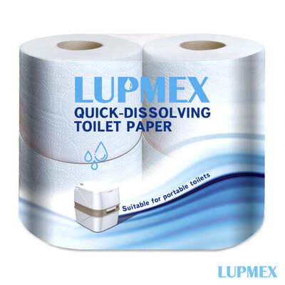 Туалетная бумага для биотуалетов Lupmex растворимая