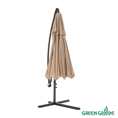 Зонт садовый Green Glade 8803 светло-коричневый