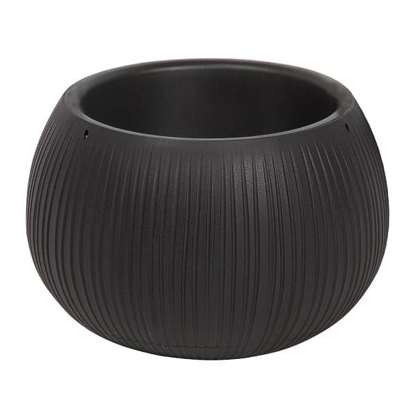 Кашпо для цветов Prosperplast Beton Bowl 3,9 л, чёрный Артикул: DKB290-B411