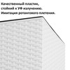 Кашпо для цветов Prosperplast Rato Square 91.5+37л, белый Артикул: DRTS400-S449