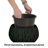 Кашпо для цветов Prosperplast Sandy Bowl 9л, антрацит Артикул: DSK370-S433