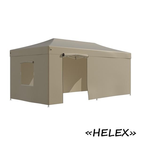 Шатер для дачи Helex 4362 S9.3, 3x6м бежевый